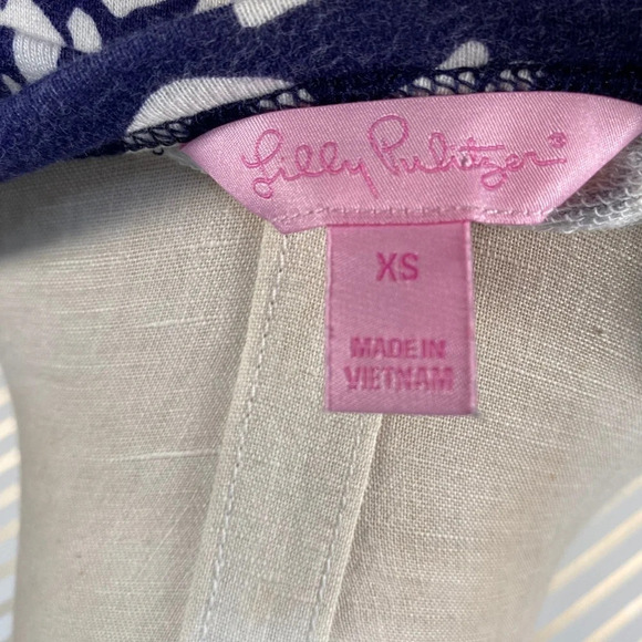 Lilly‎ Pulitzer Blue Entourage Zebra Preston Dress - Picture 8 of 8